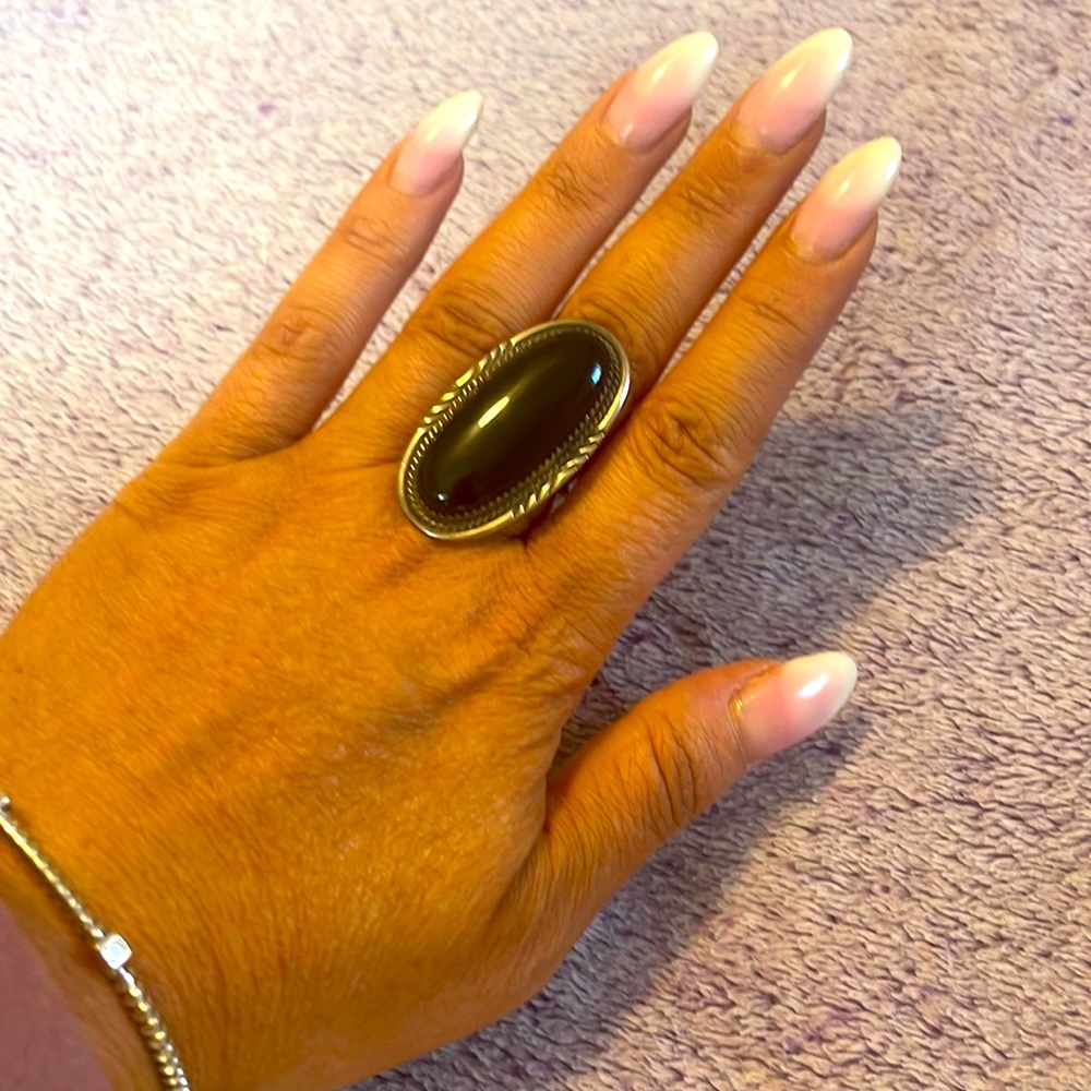 ✨Black onyx ring✨